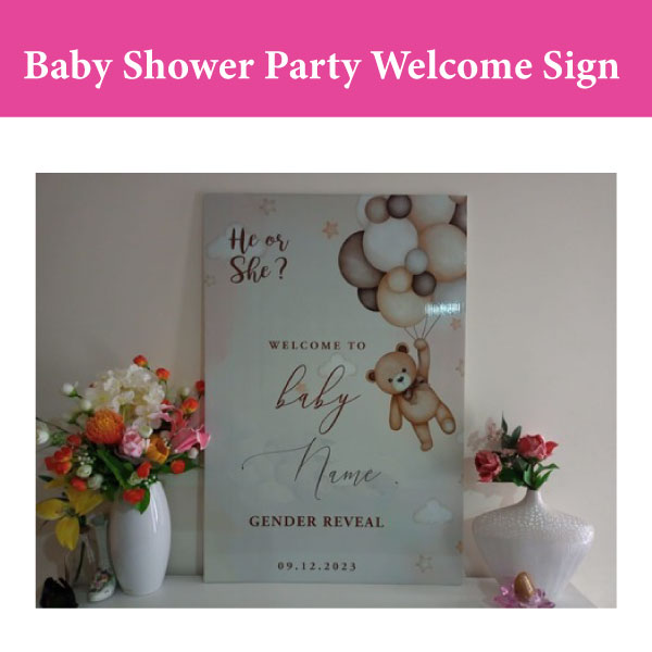 Baby-shower-party-welcome-sign Baby Shower Party Welcome Sign