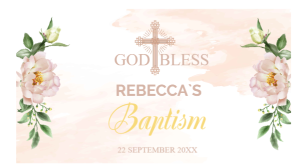 Baptism banner 2-Banner House