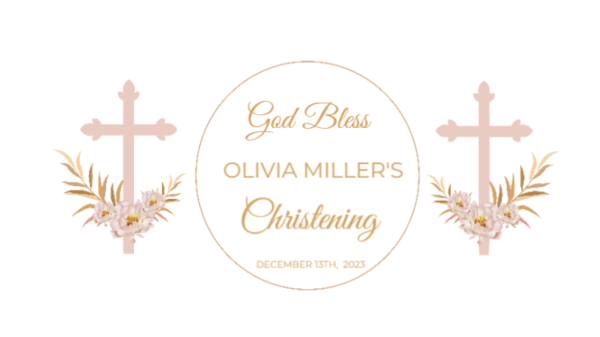 Baptism banner 5-Banner House