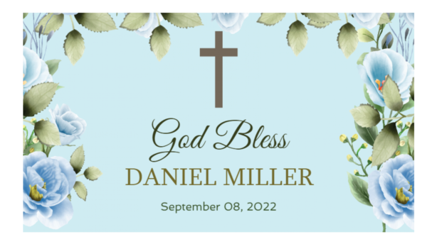 Baptism Banner