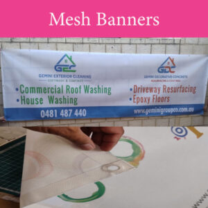 Mesh Banner